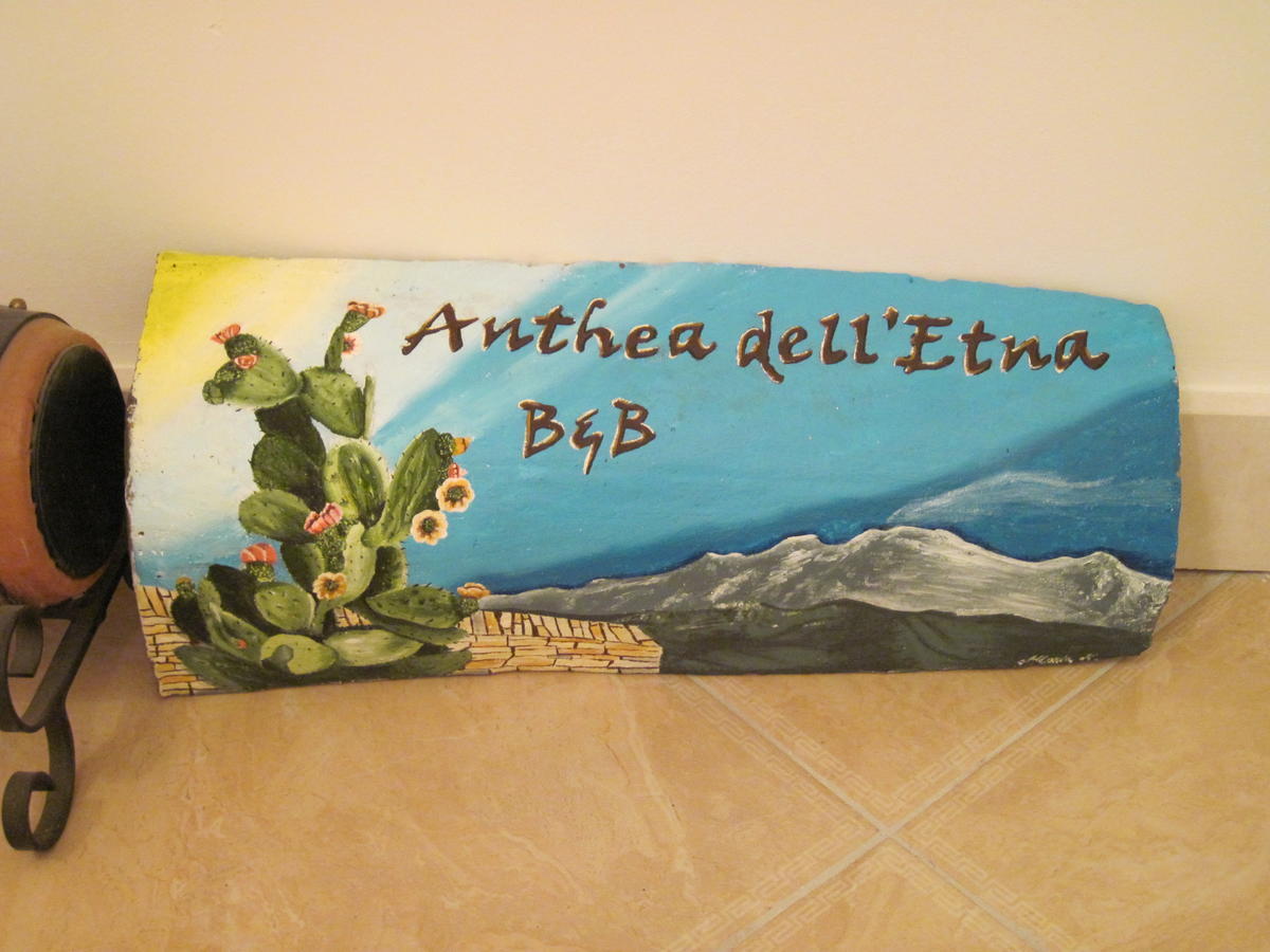 Anthea Dell' Etna Bed & Breakfast Santa Venerina Eksteriør bilde